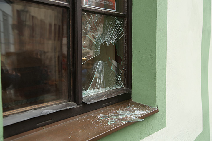 A2B Glass are able to board up broken windows while they are being repaired in Hebburn.